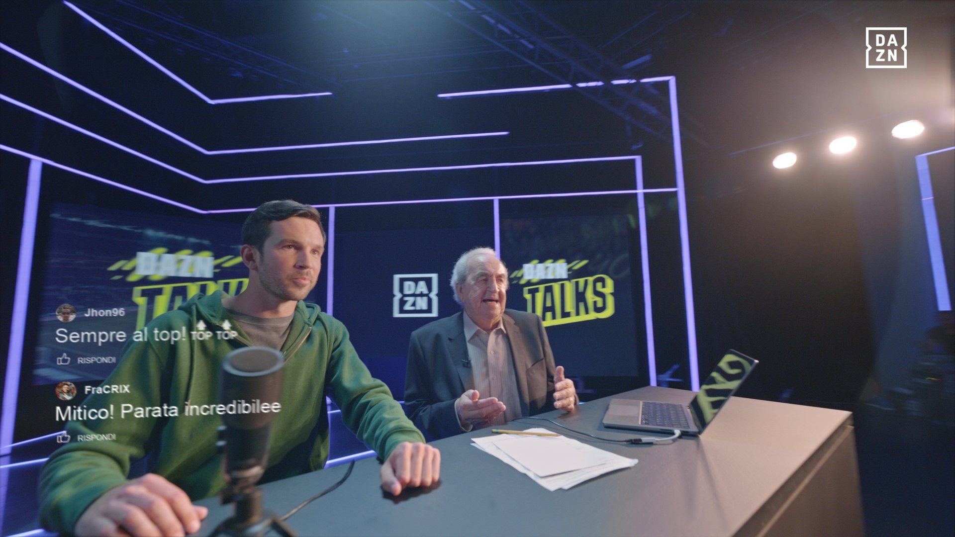 Nella vita di un tifoso, on air lo spot con Abatantuono, Lippi, Pizzul e la  DAZN Squad