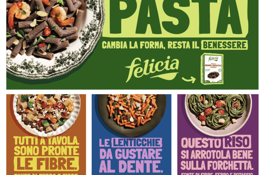 Felicia Lancia La Nuova Campagna Fatti Di Unaltra Pasta